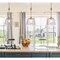 Westinghouse Pendant 60W Aggie, Brushed Brass Clear Ribbed Glass 6130200 - alternate 2